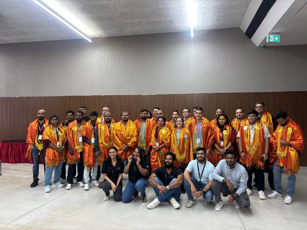 Our team representing Orpheus at the Zoho Summit