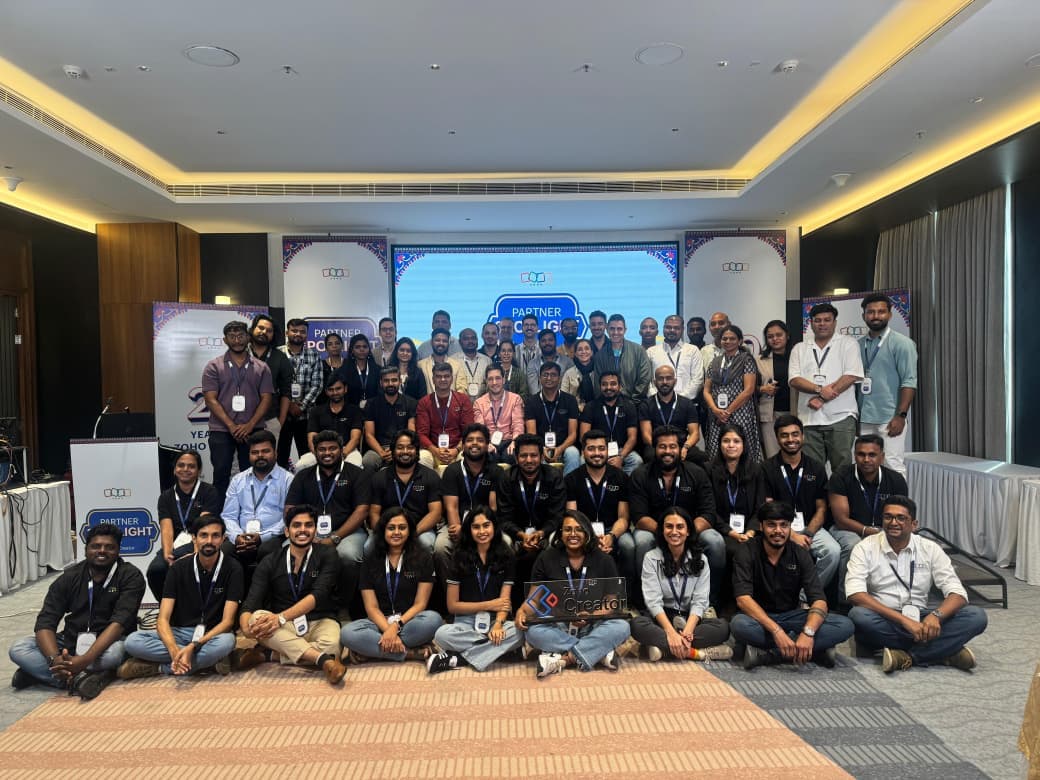 Zoho Creator Partner Hackathon 2025 participants